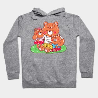 Hand Drawn Bear Motherhood Hoodie